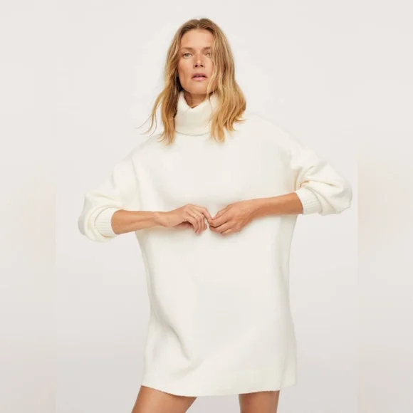 #126 🔥Last 1🔥MANGO Sweater dress - Picture 4 of 10